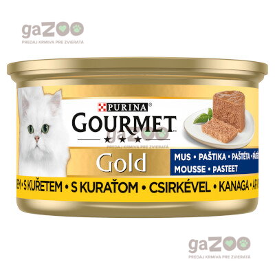 GOURMET Gold paštéta s kuraťom 85g
