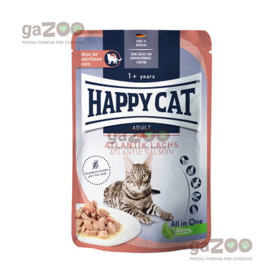 HAPPY CAT kapsička Culinary Atlantik-Lachs / Losos 85g