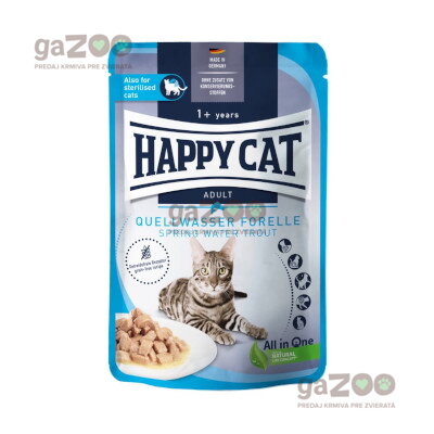 HAPPY CAT kapsička Culinary Quellwasser-Forelle / Pstruh 85g