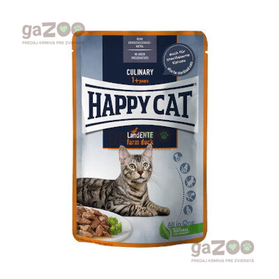 HAPPY CAT kapsička Culinary Land-Ente / kachna 85g