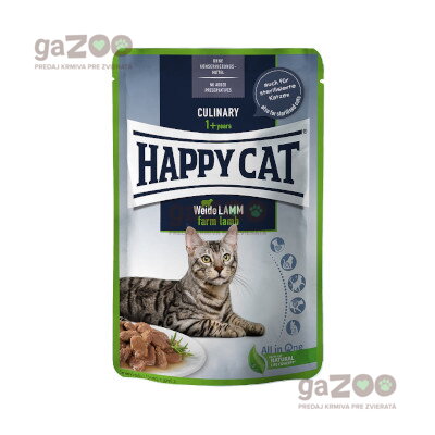 HAPPY CAT kapsička Culinary Weide-Lamm / Jahňacie 85g