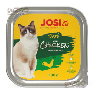 JOSICAT vanička Cat Paté with Chicken 100g