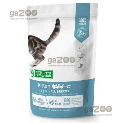 NATURES PROTECTION Cat Kitten poultry 400g