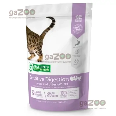 NATURES PROTECTION Cat Adult sensitive digestion poultry 400g