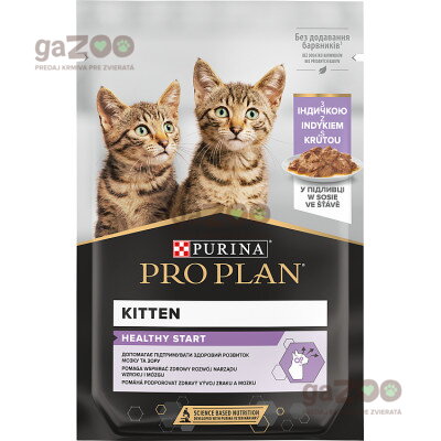 PRO PLAN cat KITTEN HEALTHY START morka v šťave 26x85g