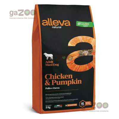 ALLEVA NATURAL dog Adult maxi Chicken & Pumpkin 2kg