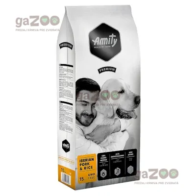 AMITY Premium Iberian Pork and Rice 15kg