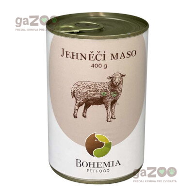 BOHEMIA Jahňacie mäso vo vlastnej šťave 400g