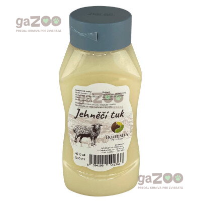  VÝPREDAJ  BOHEMIA Jahňací tuk 500ml EXP 01.09.2024
