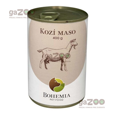 BOHEMIA Kozie mäso vo vlastnej šťave 400g