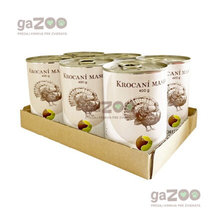 BOHEMIA Morčacie mäso vo vlastnej šťave 6x400g