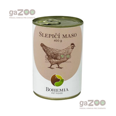 BOHEMIA Kuracie mäso vo vlastnej šťave 400g