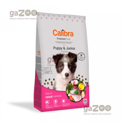 CALIBRA Dog Premium Line Puppy & Junior 12kg