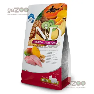 N&D dog TROPICAL SELECTION (AG) adult mini, chicken 1,5kg