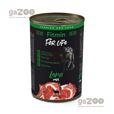 FITMIN dog For Life Lamb 400g