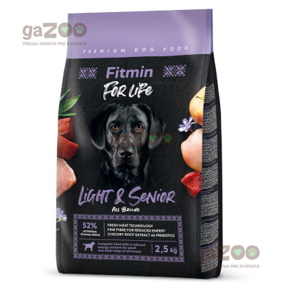 FITMIN dog For Life Light & Senior 2,5kg