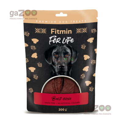FITMIN For Life Hovädzia kostička pochúťka pre psov 200g