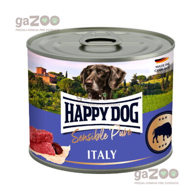 HAPPY DOG Buffel Pur Italy 200g