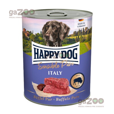 HAPPY DOG Buffel Pur Italy 800g