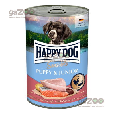 HAPPY DOG Puppy Lachs - losos 400g