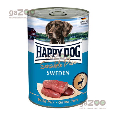 HAPPY DOG Wild Pur Sweden 400g
