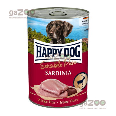 HAPPY DOG Ziege Pur Sardinia 400g