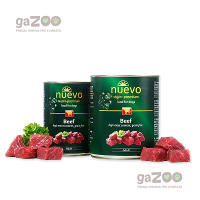 NUEVO dog Adult Beef 400g
