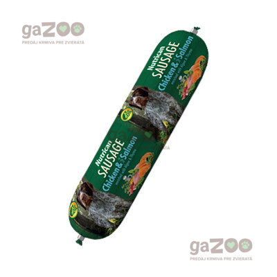 NUTRICAN Sausage kura & losos 800g