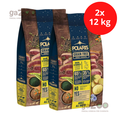 POLARIS GF Adult Duck & Turkey 2x12kg