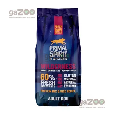 PRIMAL SPIRIT dog 60% Wilderness 12kg