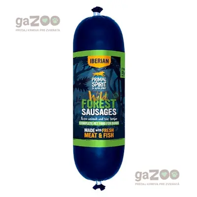 PRIMAL SPIRIT dog Iberian Sausage Wild Forest 1kg