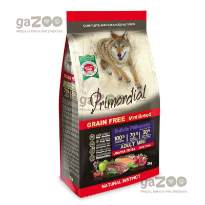 PRIMORDIAL Mini Adult Trout & Duck 6kg
