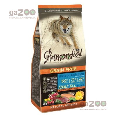 PRIMORDIAL Adult Trout & Duck 12kg
