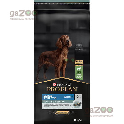 PRO PLAN Large Adult Athletic Sensitive Digestion Jahňacie 14kg