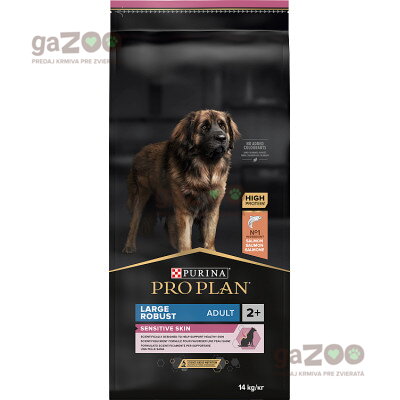 PRO PLAN Large Adult Robust  Sensitive Skin Losos 14kg