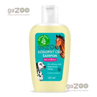 ZELENA ZEME Šapmón pre zvieratá s CBD 125ml