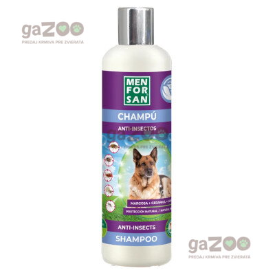 MENFORSAN Antiparazitný šampón pre psov 300ml