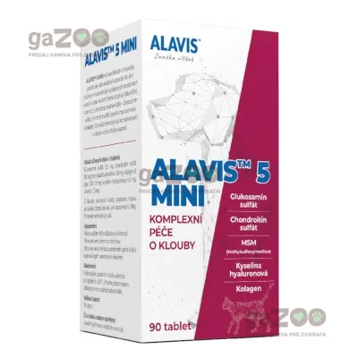 ALAVIS 5 Mini pre psov a mačky 90 tbl