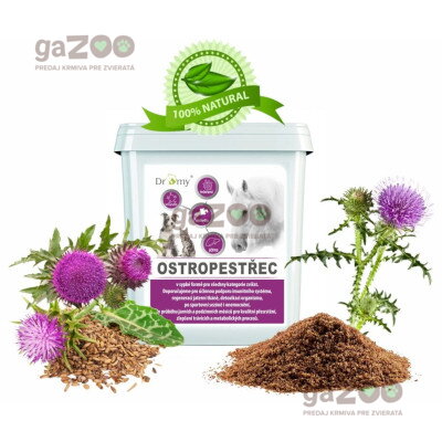 DROMY Ostropestrecové výlisky sypká forma 3kg