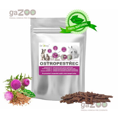 DROMY Ostropestrecové výlisky granulovaná forma 3kg