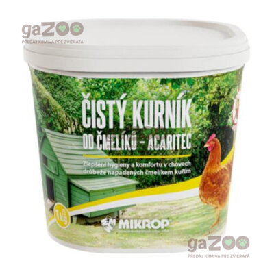MIKROP ACARITEC čistý kurník bez čmelíkov 1kg