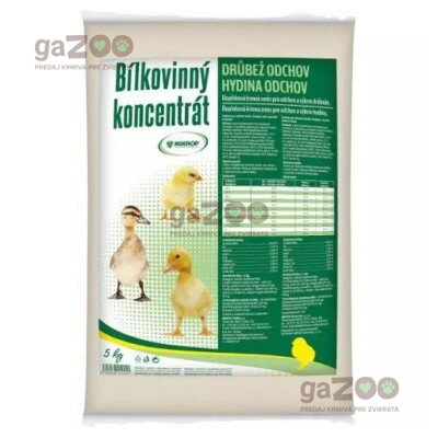 MIKROP BK Bielkovinový koncentrát Odchov hydiny 25kg