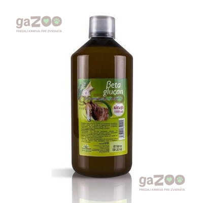 Beta Glukan Sirup pre zvieratá 1000ml