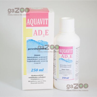 AQUAVIT AD3E perorálny roztok 250ml