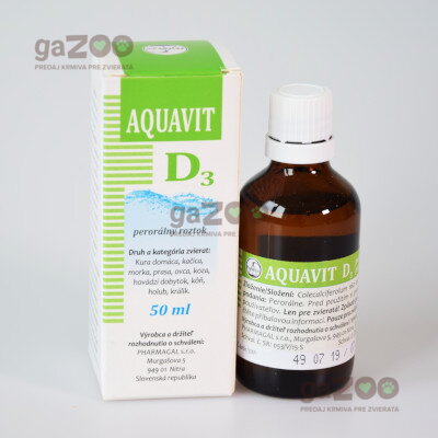 AQUAVIT D3 perorálny roztok 50ml