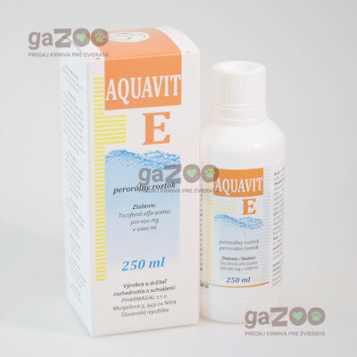 AQUAVIT E (Hydrovit) perorálny roztok 250ml
