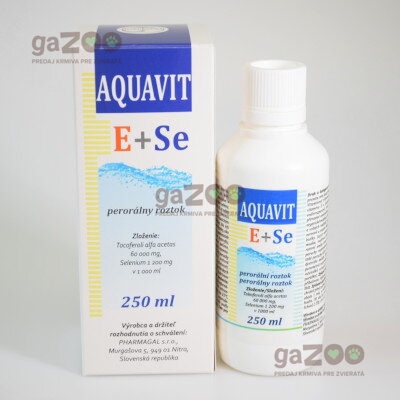 AQUAVIT E+Se perorálny roztok 250ml