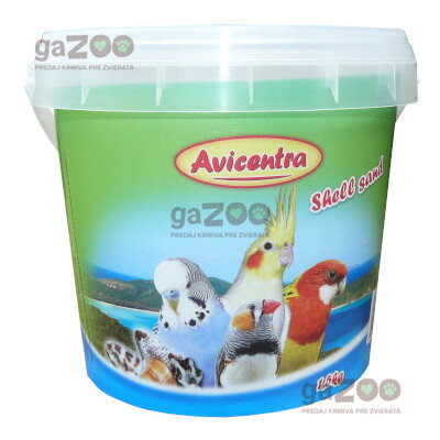 AVICENTRA Piesok s drtenými mušlami 1,5kg