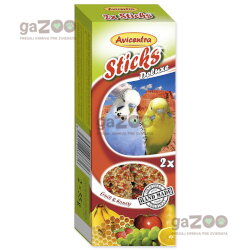 AVICENTRA Tyčinky pre andulky ovocné 2ks