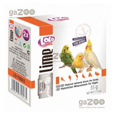 LOLO minerálny kameň pre vtáky natural 35 g